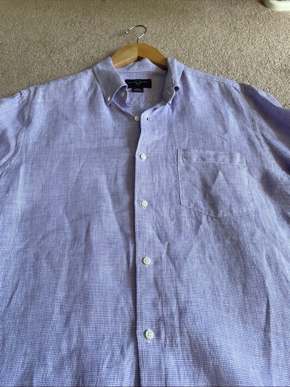 Lavender Linen Shirt